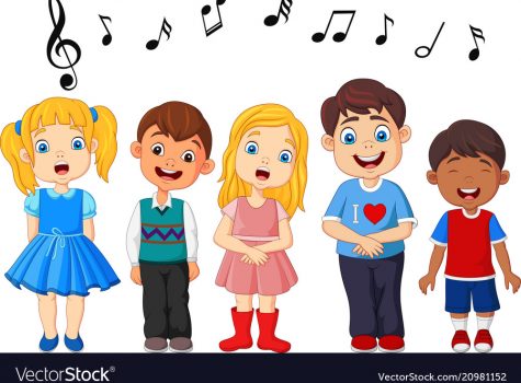cartoon-group-of-children-singing-in-the-school